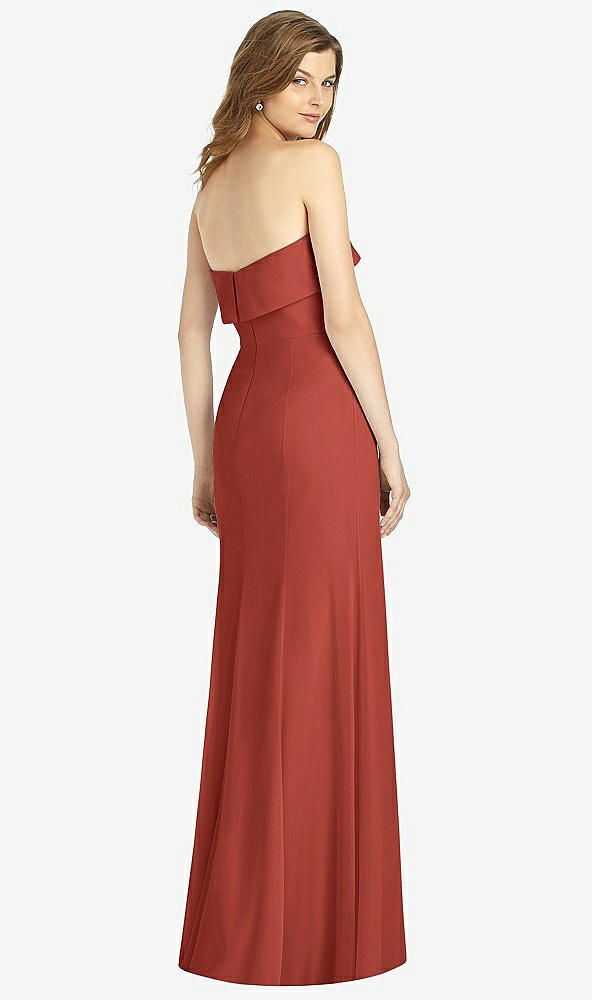 Back View - Amber Sunset Bella Bridesmaids Dress BB139