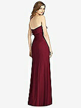 Rear View Thumbnail - Burgundy Bella Bridesmaids Dress BB139