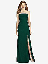 Front View Thumbnail - Hunter Green Bella Bridesmaids Dress BB139