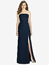 Front View Thumbnail - Midnight Navy Bella Bridesmaids Dress BB139