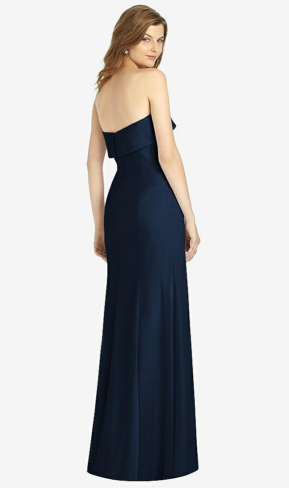 Back View - Midnight Navy Bella Bridesmaids Dress BB139