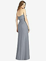 Rear View Thumbnail - Platinum Bella Bridesmaids Dress BB139