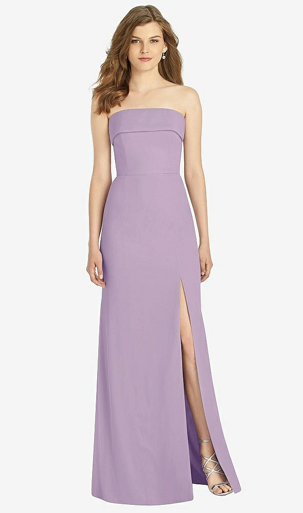 Front View - Pale Purple Bella Bridesmaids Dress BB139