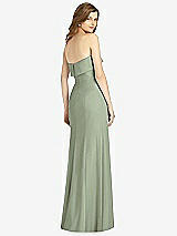 Rear View Thumbnail - Sage Bella Bridesmaids Dress BB139