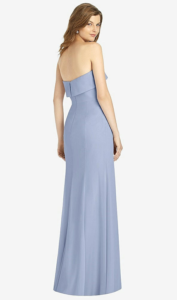 Back View - Sky Blue Bella Bridesmaids Dress BB139