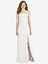 Front View Thumbnail - White Bella Bridesmaids Dress BB139