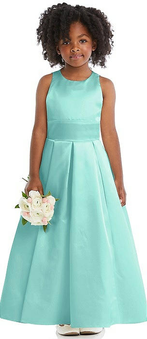 Blue Flower Girl Dresses