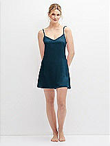 Alt View 5 Thumbnail - Atlantic Blue Short Whisper Satin Slip