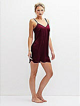 Alt View 4 Thumbnail - Cabernet Short Whisper Satin Slip