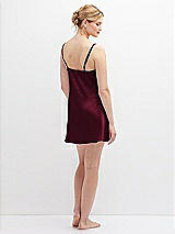 Alt View 7 Thumbnail - Cabernet Short Whisper Satin Slip