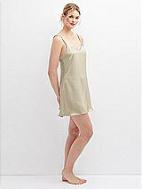 Alt View 6 Thumbnail - Champagne Short Whisper Satin Slip