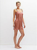 Alt View 4 Thumbnail - Desert Rose Short Whisper Satin Slip