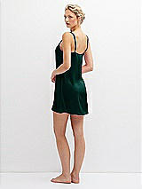 Rear View Thumbnail - Evergreen Short Whisper Satin Slip