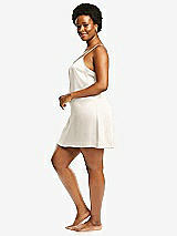 Alt View 2 Thumbnail - Ivory Short Whisper Satin Slip