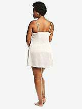 Alt View 3 Thumbnail - Ivory Short Whisper Satin Slip