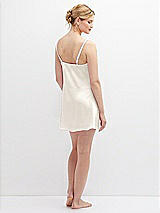 Alt View 7 Thumbnail - Ivory Short Whisper Satin Slip