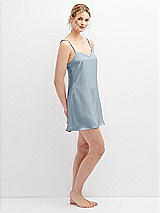 Alt View 6 Thumbnail - Mist Short Whisper Satin Slip