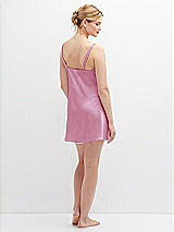 Alt View 7 Thumbnail - Powder Pink Short Whisper Satin Slip