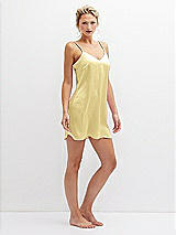 Alt View 4 Thumbnail - Pale Yellow Short Whisper Satin Slip