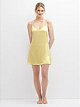 Alt View 5 Thumbnail - Pale Yellow Short Whisper Satin Slip