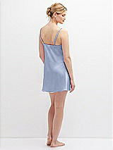 Alt View 7 Thumbnail - Sky Blue Short Whisper Satin Slip