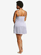 Alt View 3 Thumbnail - Silver Dove Short Whisper Satin Slip