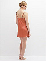 Alt View 7 Thumbnail - Terracotta Copper Short Whisper Satin Slip