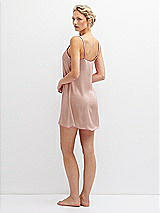 Rear View Thumbnail - Toasted Sugar Short Whisper Satin Slip