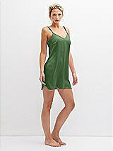 Alt View 4 Thumbnail - Vineyard Green Short Whisper Satin Slip