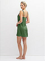 Rear View Thumbnail - Vineyard Green Short Whisper Satin Slip