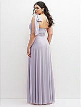 Alt View 3 Thumbnail - Moondance Chiffon Convertible Maxi Dress with Multi-Way Tie Straps