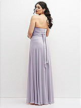 Alt View 6 Thumbnail - Moondance Chiffon Convertible Maxi Dress with Multi-Way Tie Straps