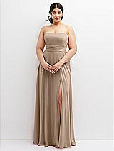 Alt View 4 Thumbnail - Topaz Chiffon Convertible Maxi Dress with Multi-Way Tie Straps