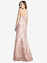 Rear View Thumbnail - Bow And Blossom Print Bella Bridesmaids Dress BB137