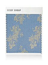 Front View Thumbnail - Larkspur Gold Foil Pleated Metallic Gold Foil Swatch