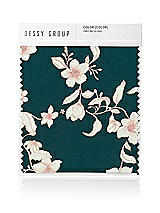 Front View Thumbnail - Vintage Primrose Evergreen Neu Stretch Charmeuse Swatch