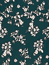 Front View Thumbnail - Vintage Primrose Evergreen Neu Stretch Charmeuse Fabric by the Yard