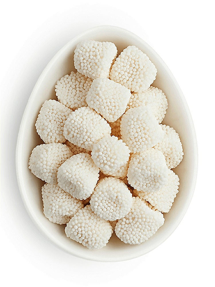 Back View - Neutral Champagne Bubbles Gummies