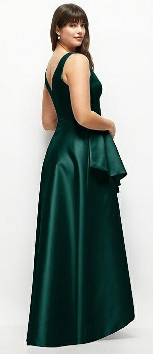 Alfred Sung Womens Dress Size 14 hotsell Green Off Shoulder Evening Gown Wedding Prom