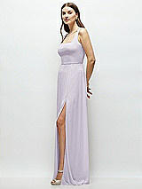 Side View Thumbnail - Moondance Square Neck Chiffon Maxi Dress with Circle Skirt