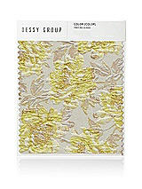 Front View Thumbnail - Golden Yellow Golden Yellow Floral Jacquard Swatches