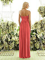 Rear View Thumbnail - Perfect Coral After Six Bridesmaid Style 6556