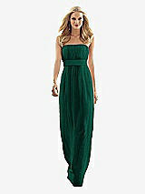 Front View Thumbnail - Hunter Green After Six Bridesmaid Style 6556