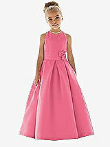 Front View Thumbnail - Punch Flower Girl Dress FL4022