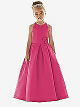 Front View Thumbnail - Shocking Flower Girl Dress FL4022