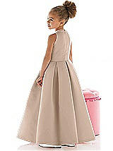 Rear View Thumbnail - Topaz Flower Girl Dress FL4022