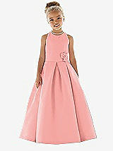 Front View Thumbnail - Apricot Flower Girl Dress FL4022