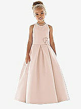 Front View Thumbnail - Cameo Flower Girl Dress FL4022