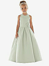 Front View Thumbnail - Celadon Flower Girl Dress FL4022