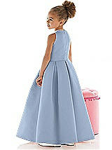 Rear View Thumbnail - Cloudy Flower Girl Dress FL4022